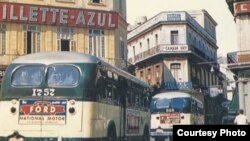 Una de las calles de La Habana antes de 1959.