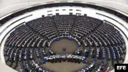 Sesión parlamentaria en el Parlamento Europeo en Estrasburgo, Francia. Archivo.