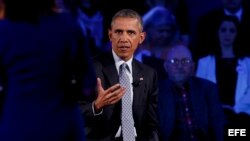 Barack Obama dice que la violencia armada en EEUU es una "crisis nacional". EFE
