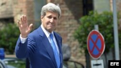 El Secretario de Estado de EE. UU., John Kerry