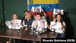 Exiliados venezolanos piden a Alta comisionada de ONU para los Derechos Humanos que visite Venezuela.