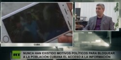 “No ha existido nunca ninguna motivación política [para] bloquearle a la población cubana el acceso a la información y al conocimiento”, dijo el ministro de Comunicaciones de Cuba.