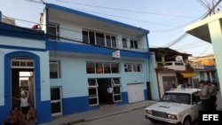 Vista de la sede del tribunal municipal de la ciudad de Bayamo, Cuba, donde se celebra juicio a Carromero.
