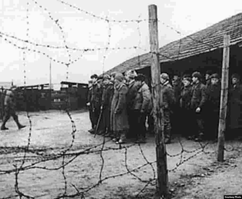 Las alambradas del Gulag.