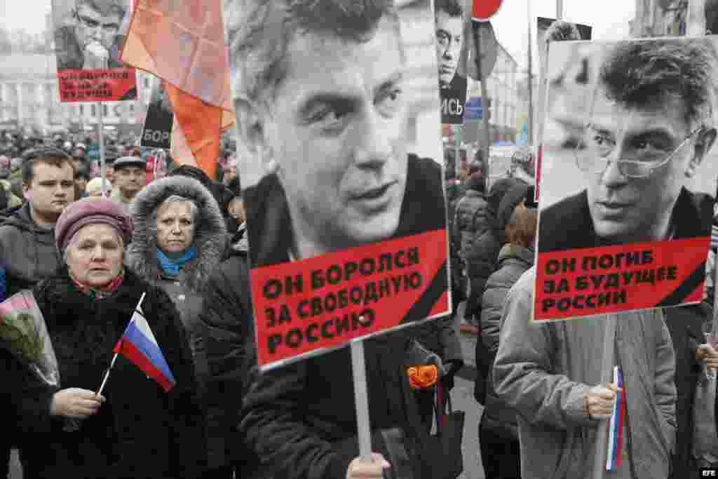 Nemtsov había planificado para el 1 de marzo una marcha opositora en la capital rusa. 