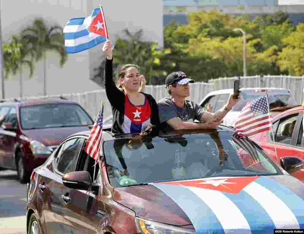 Caravana por la Libertad y la Democracia en Cuba