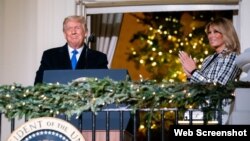Donald J. Trump, presidente de EE.UU. y la Primera Dama Melania Trump envían mensaje de Navidad