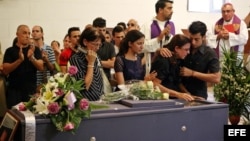Funerales del líder del Movimiento Cristiano Liberación Oswaldo Payá Sardiñas