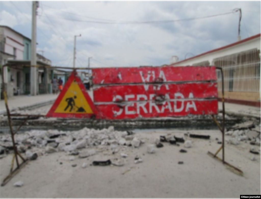 Reporta Cuba. Calles de Caibarién. Fotos: Carlos M. Morales.