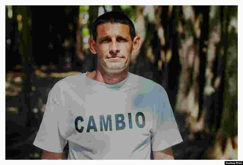 Mario Alberto, un activista de Derechos Humanos en La Habana. Foto cortesía de Claudio Fuentes.