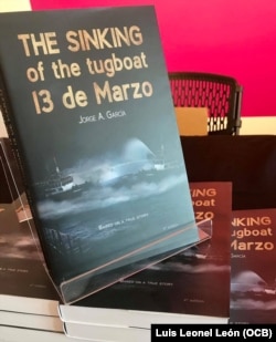 "The Sinking of the Tugboat 13 de Marzo", escrito por Jorge García, quien perdiera a 14 familiares.