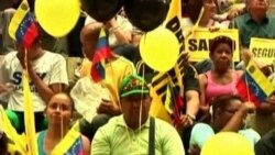 Multitudinaria marcha en Caracas