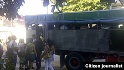 Reporta Cuba transporte Santiago de Cuba Foto José Augusto
