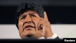 El presidente izquierdista Evo Morales.