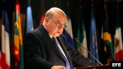 El Secretario General de la OEA, José Miguel Insulza. 