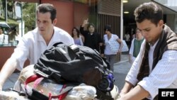 Ex presos políticos cubanos y familiares llegan a España 