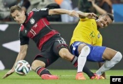 Miroslav Klose en acción