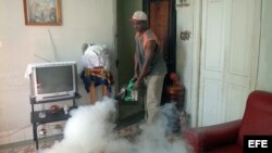 Dengue Cuba fumigación