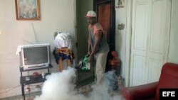 Dengue Cuba fumigación
