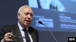  El ministro español de Asuntos Exteriores y Cooperación, José Manuel García-Margallo