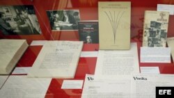 Documentos de Octavio Paz. Archivo.