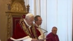 Benedicto XVI deja la Santa Sede