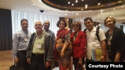 Miembros de la delegación cubana a LASA