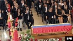 El funeral de Estado de Hugo Chávez. (Archivo)