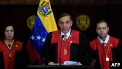 Maikel Jose Moreno, pdte del Tribunal Supremo en Venezuela.