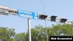 El accidente ocurrió en la Vía Blanca, entre Matanzas y Varadero. 