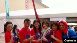 Delegación de las bibliotecas de Taiwán.