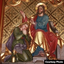 Icono María Magdalena y Jesús