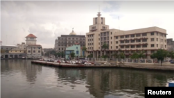 Vista de la sede de GAESA, el emporio militar cubano.