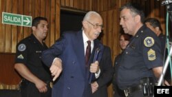 Jorge Videla asiste al juicio que se le sigue por crímenes de lesa humanidad