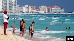 Cancún, en el caribe mexicano, es uno de los destinos turísticos más famosos del mundo. 