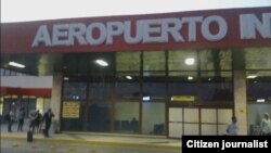 Reporta Cuba. Aeropuerto Santiago de Cuba. Foto: @jdanielferrer.