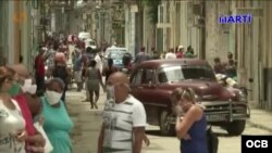 Imagen de las calles en Cuba durante la pandemia del COVID-19.