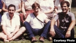 Círculo familiar: Raúl Castro, su hijo Alejandro (c) y el que sería su yerno, Luis Alberto Rodríguez López-Calleja (Cuba al Descubierto)