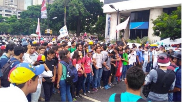 Estudiantes dan ultimátun al régimen de Venezuela para liberación de los presos políticos  - mayo 15, 2026