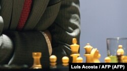 Partido de ajedrez (Luis Acosta/AFP)