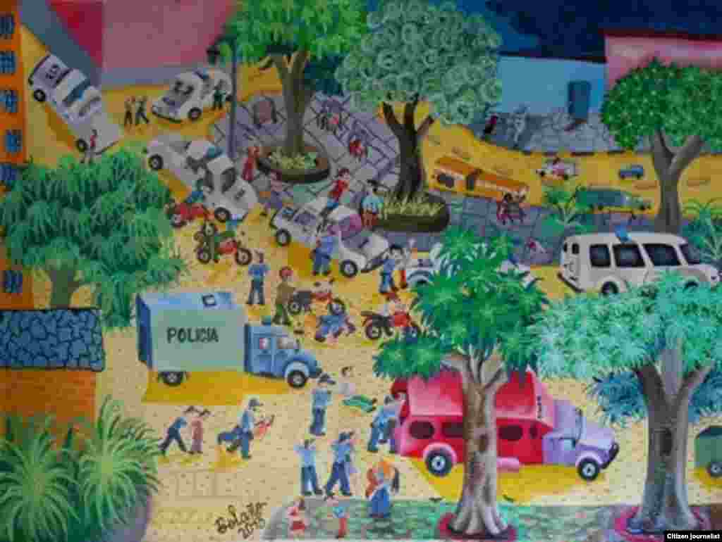 Reporta Cuba arte naif Yoandrys Bolaño 