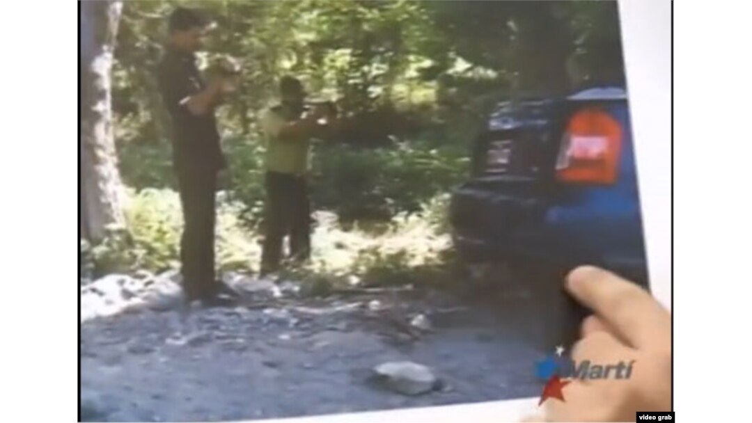 Parachoques intacto: Carromero muestra fotos del auto "accidentado" que desmienten las publicadas por Cuba.