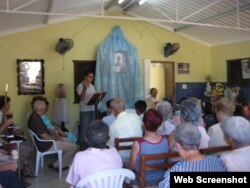 Casa utilizada para actividades litúrgicas en Cuba.