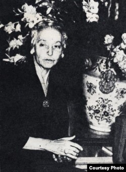María Mantilla, 1953.