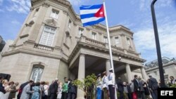 Reapertura de la Embajada de Cuba en Washington, julio 20,2015