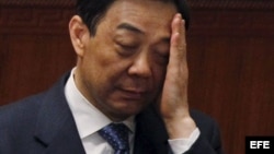 El político chino Bo Xilai, en Pekín, China, el 09 de marzo de 2012. 