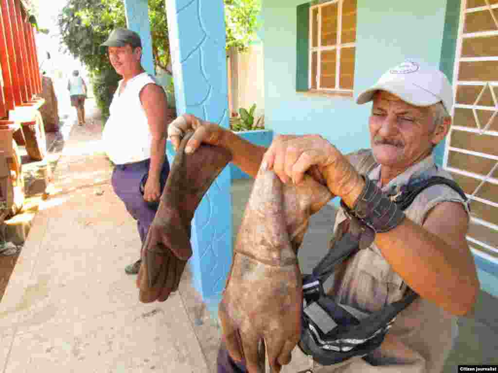 Reporta Cuba recogida de basura Foto Martha Domínguez