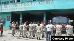 Sede del cuerpo de bomberos en La Ceiba, Honduras 