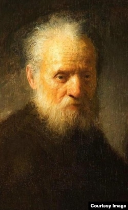 Hombre viejo con barba - Rembrandt (1606-1669)