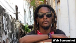 El rapero cubano Nando OBDC. (Foto tomada de su perfil de Facebook)